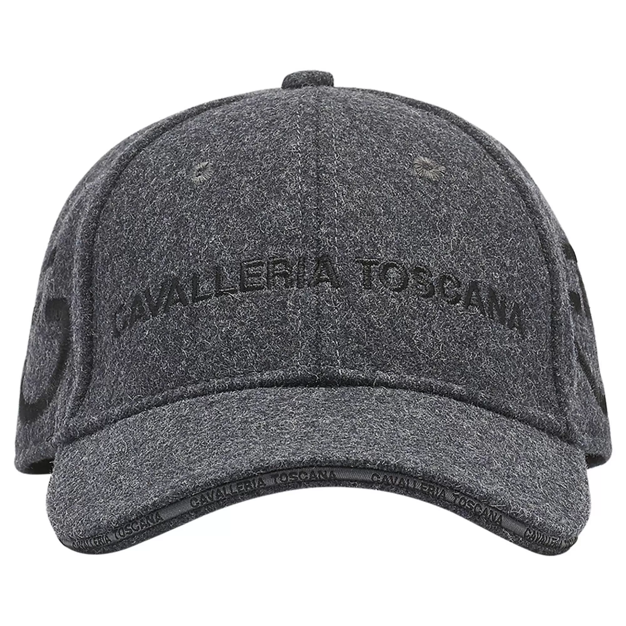 Cavalleria Toscana Cappellino In Lana Con Logo> Cappelli