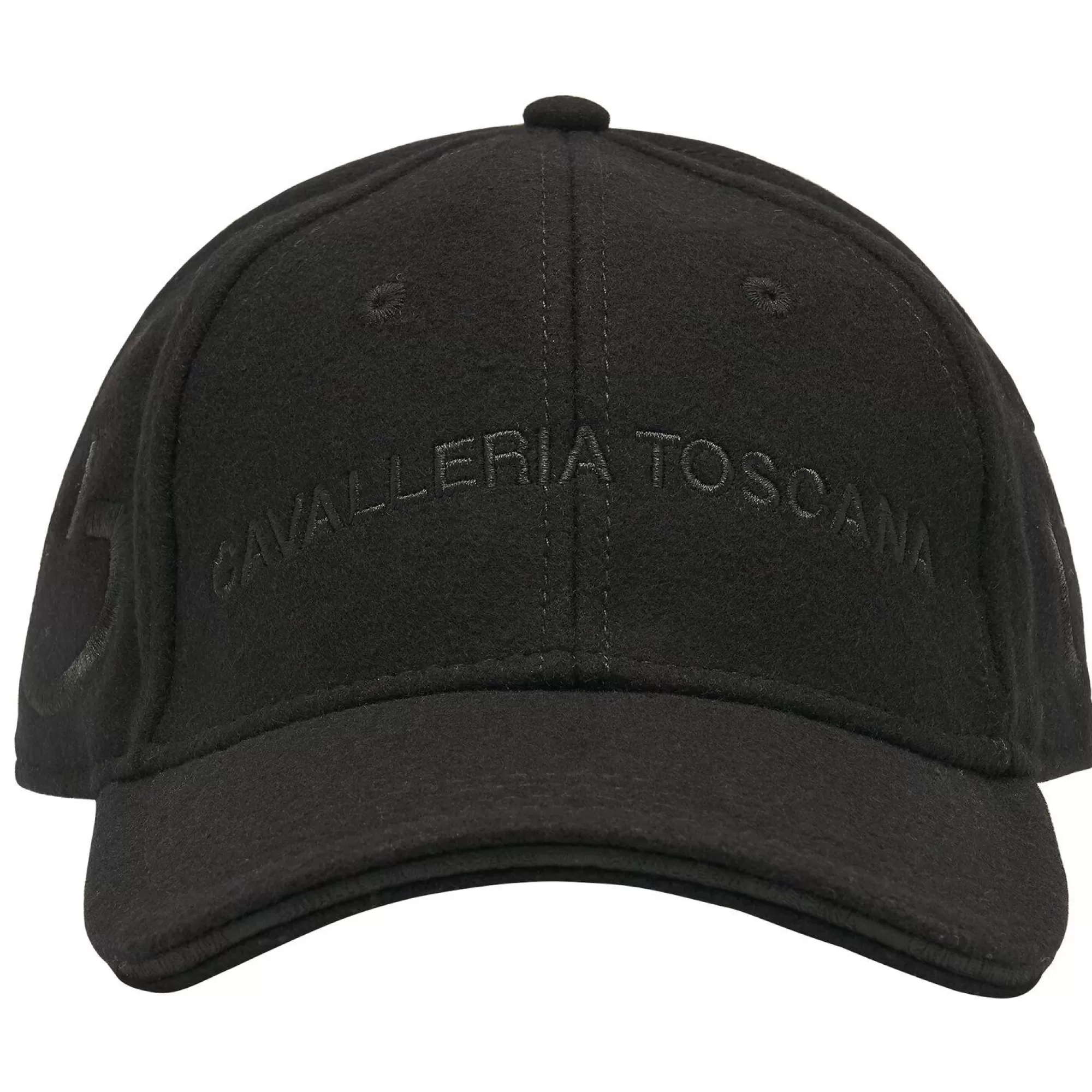 Cavalleria Toscana Cappellino In Lana Con Logo> Cappelli