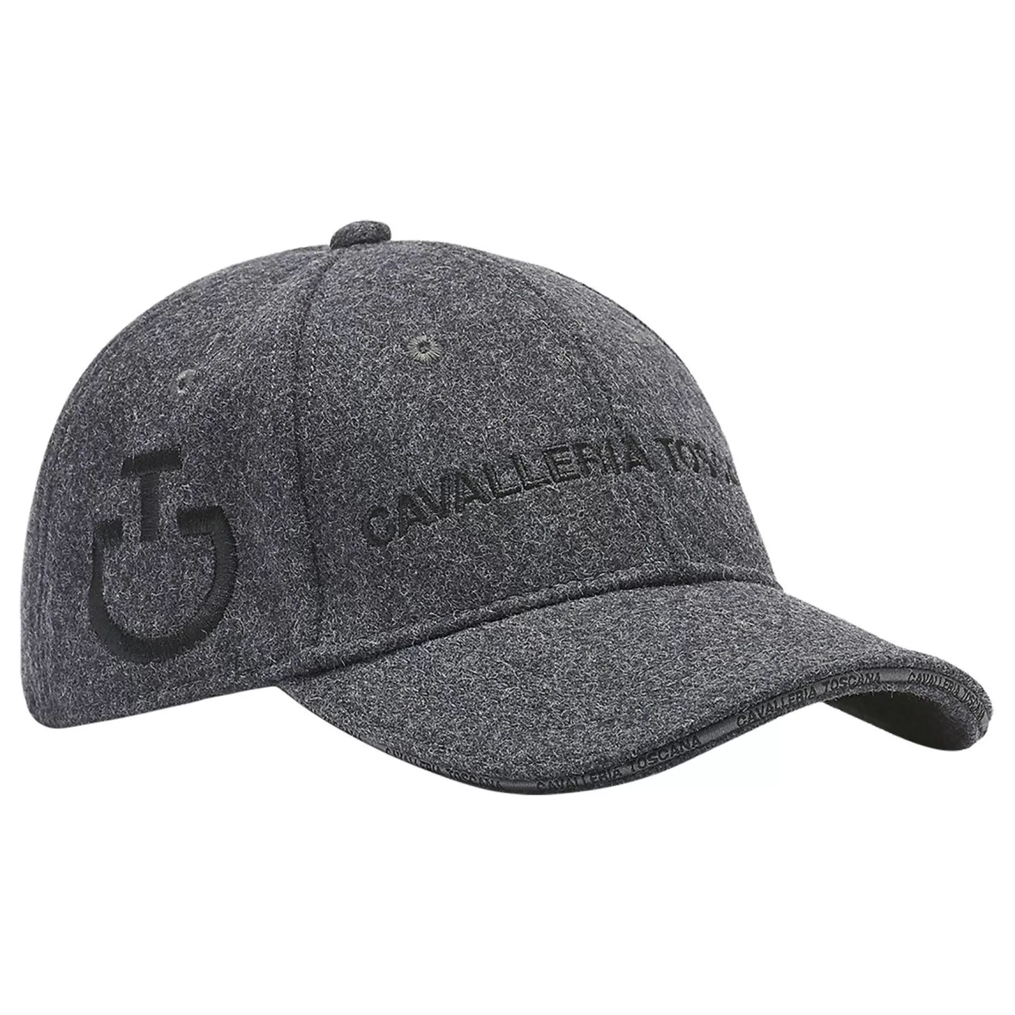 Cavalleria Toscana Cappellino In Lana Con Logo> Cappelli