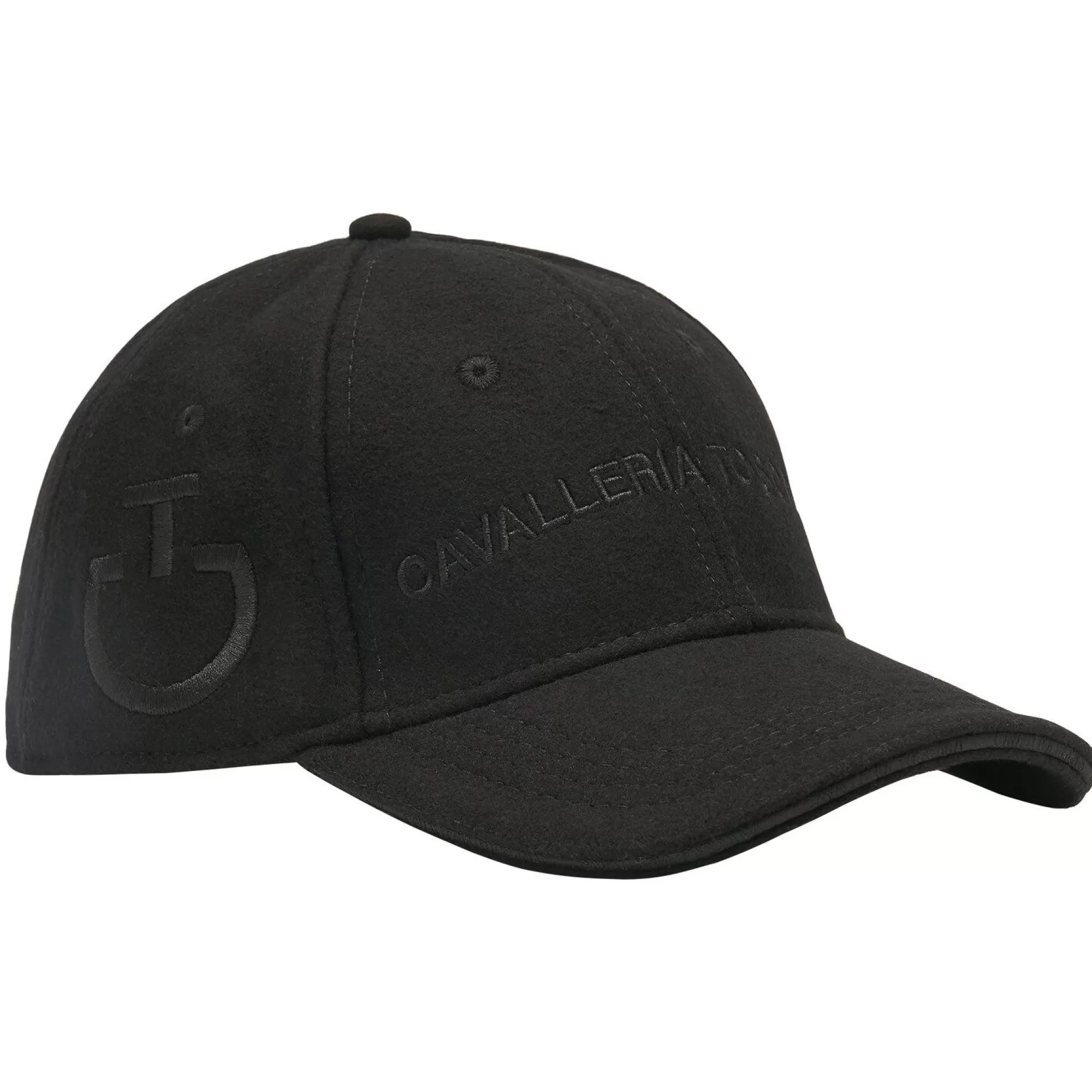 Cavalleria Toscana Cappellino In Lana Con Logo> Cappelli