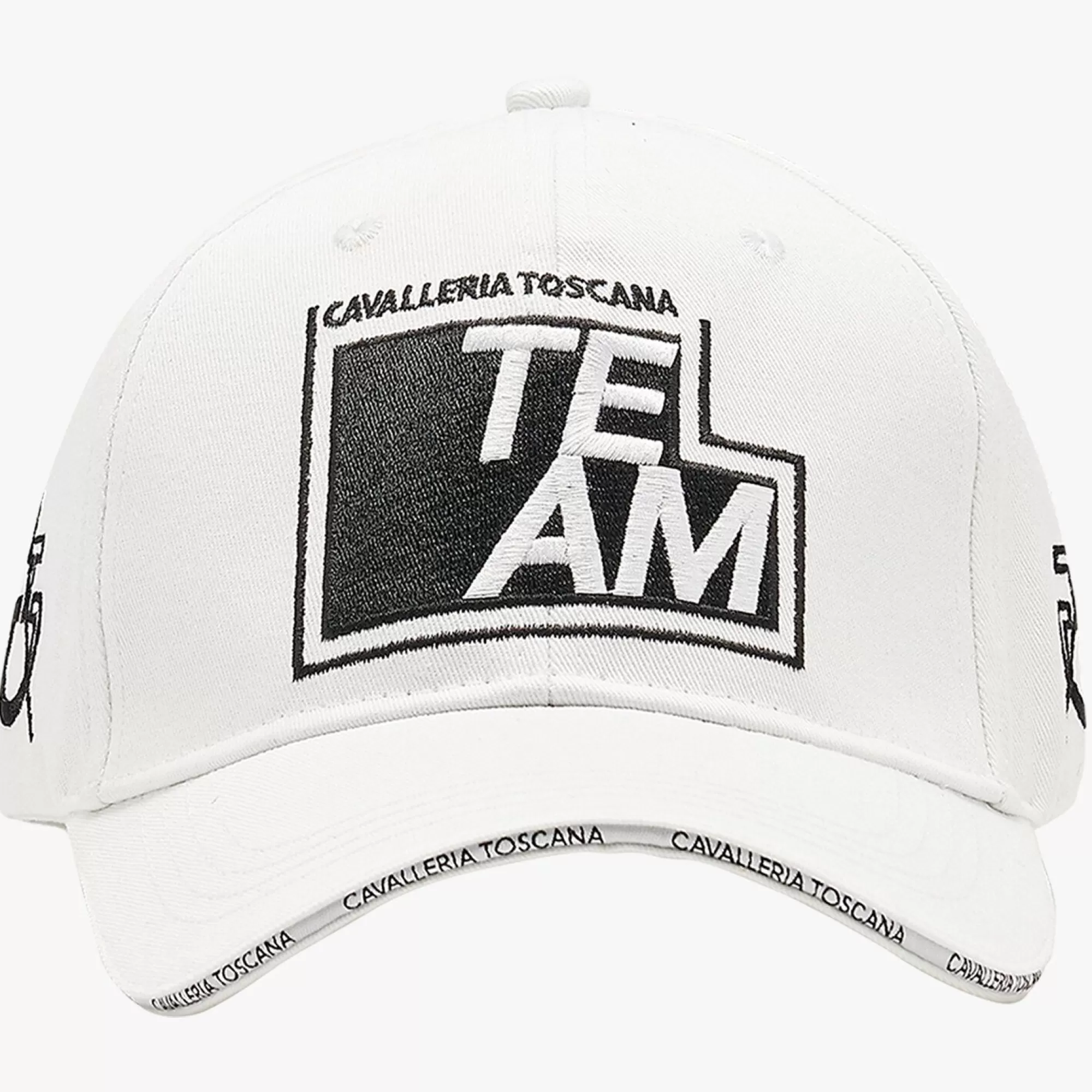 Cavalleria Toscana Cappello In Cotone Con Logo Ricamato> Cappelli