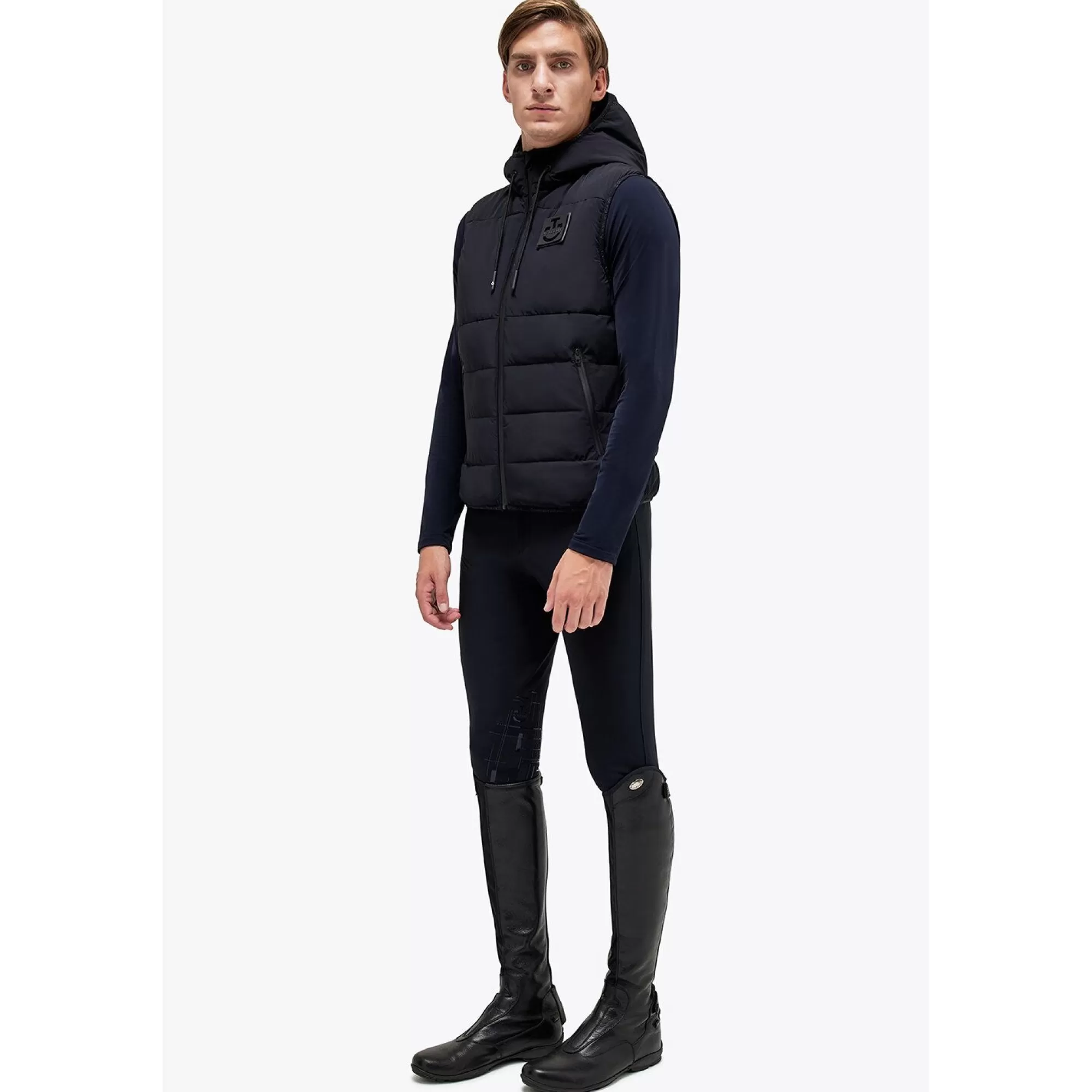 Cavalleria Toscana Gilet Uomo In Nylon Ct Academy>Uomo Giubbotti E Gilet