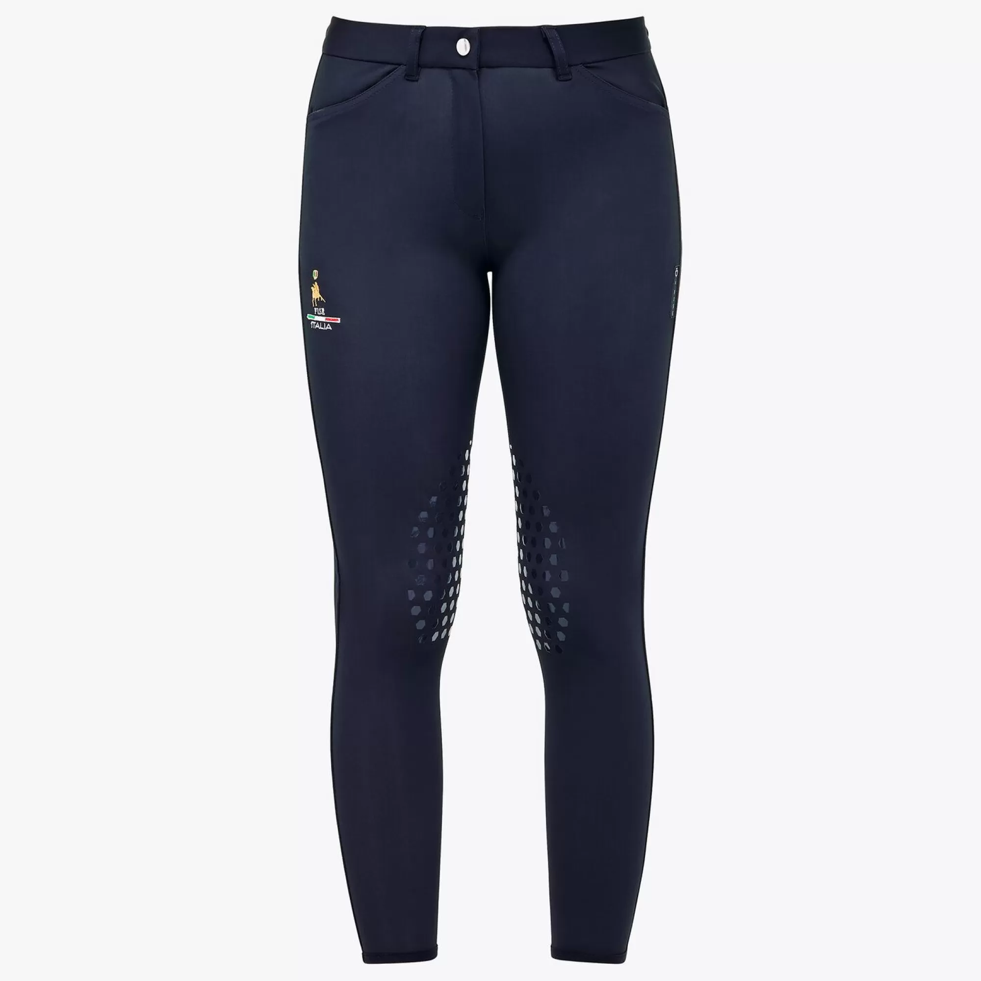 Cavalleria Toscana Pantalone Donna Fise Con Grip Al Ginocchio>Donna Pantaloni