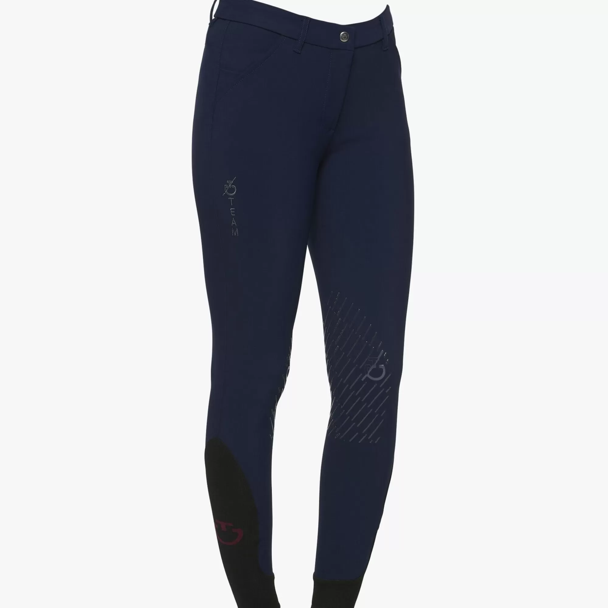 Cavalleria Toscana Pantaloni Ct Team Donna Con Grip Al Ginocchio>Donna Pantaloni