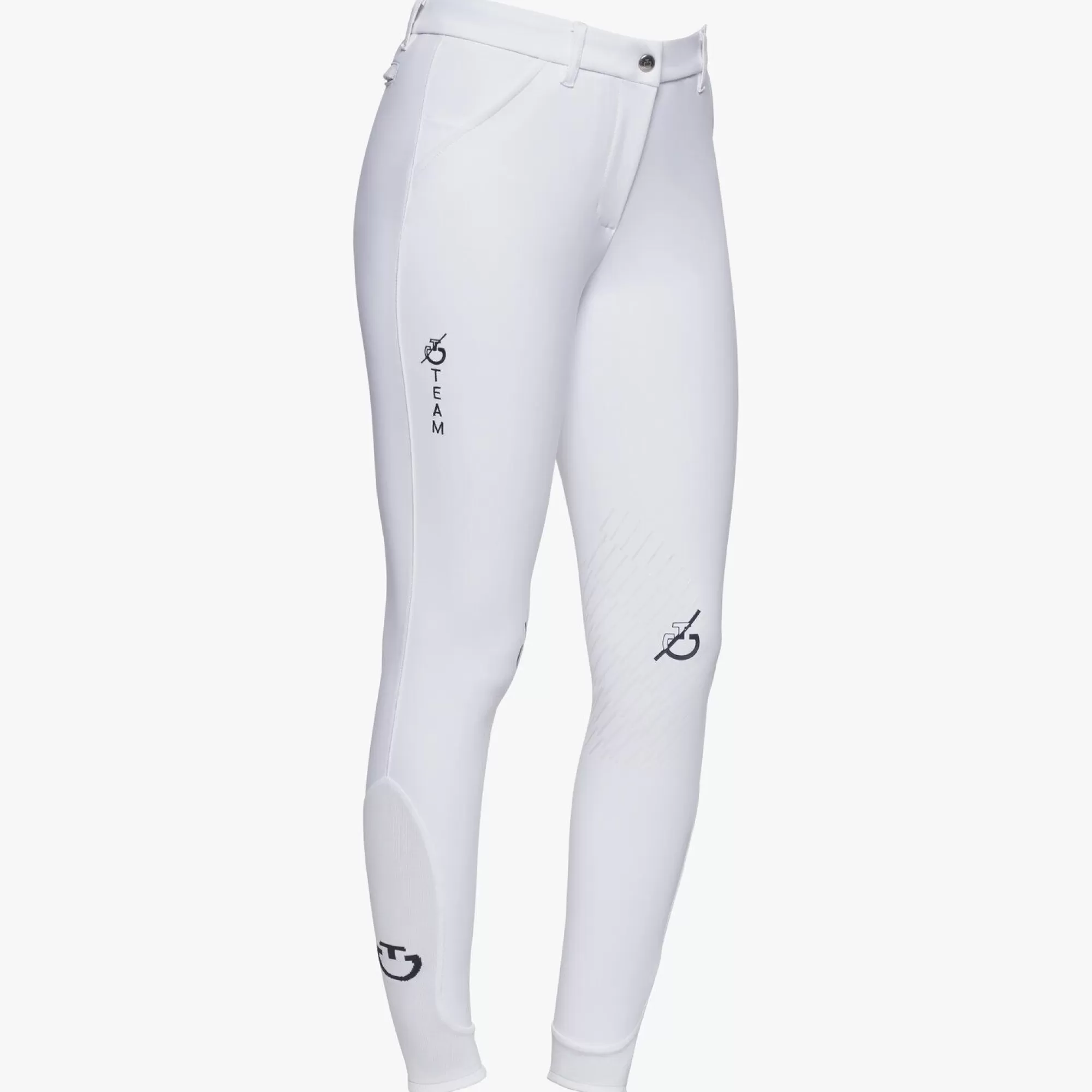 Cavalleria Toscana Pantaloni Ct Team Donna Con Grip Al Ginocchio>Donna Pantaloni