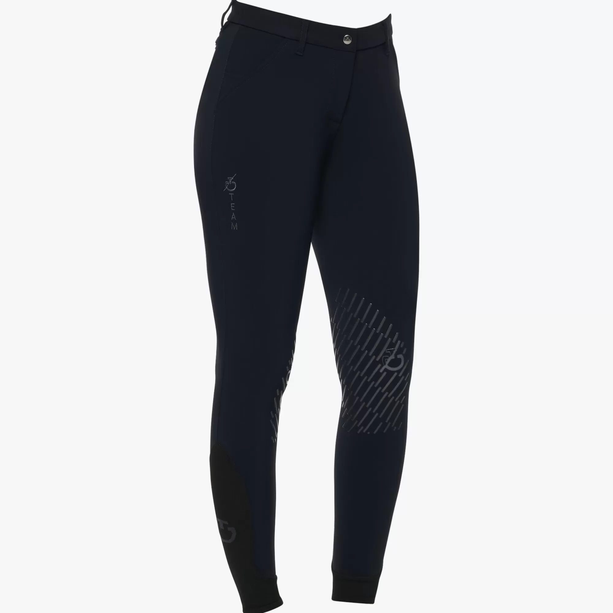 Cavalleria Toscana Pantaloni Ct Team Donna Con Grip Al Ginocchio>Donna Pantaloni