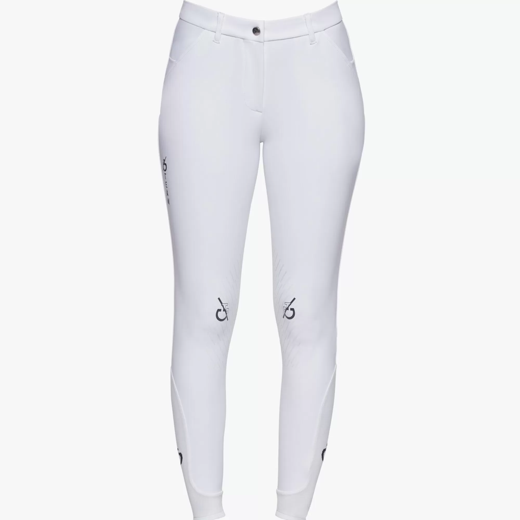 Cavalleria Toscana Pantaloni Ct Team Donna Con Grip Al Ginocchio>Donna Pantaloni