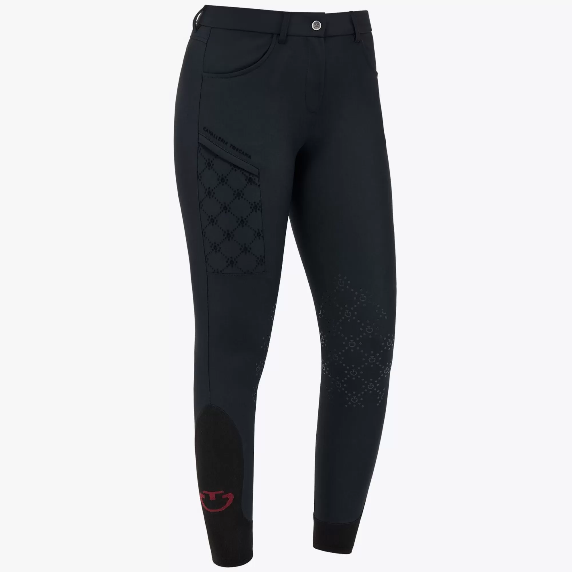 Cavalleria Toscana Pantaloni Da Donna Jumping Grip Al Ginocchio>Donna Pantaloni