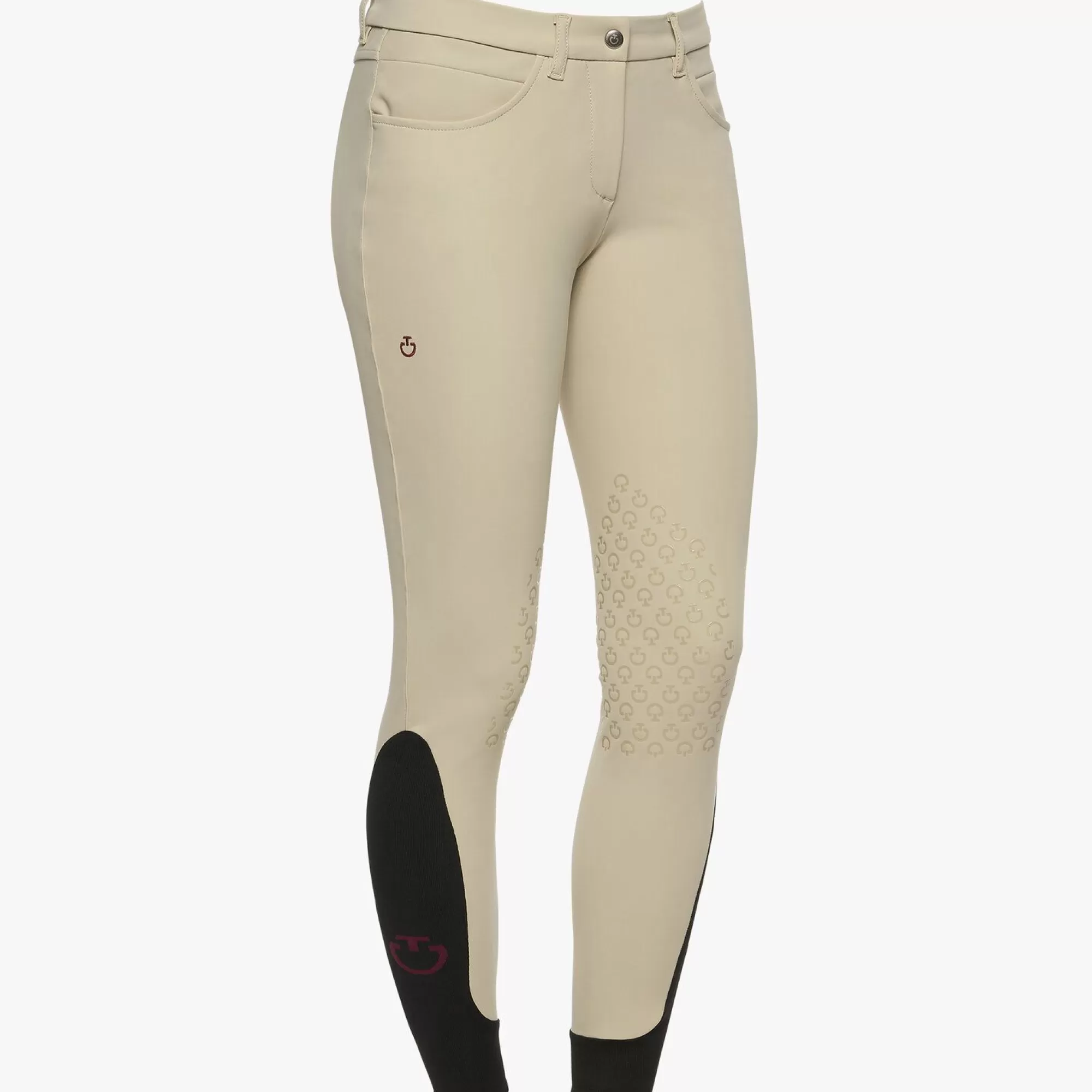 Cavalleria Toscana Pantaloni Da Equitazione Donna Con Grip Al Ginocchio>Donna Pantaloni