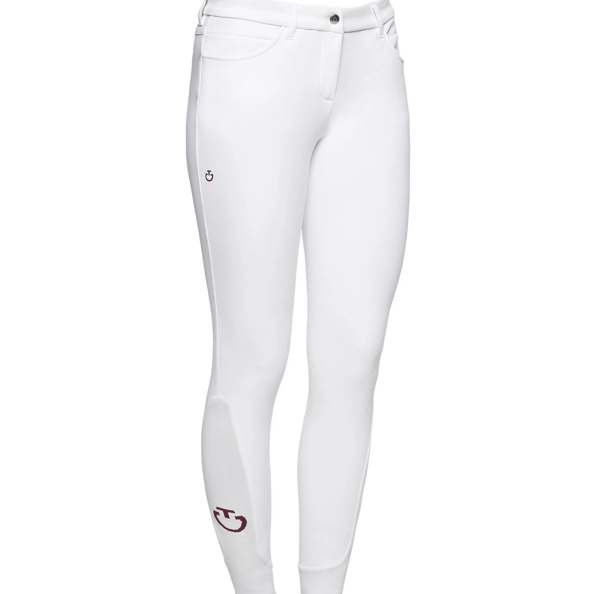 Cavalleria Toscana Pantaloni Da Equitazione Donna Con Grip Al Ginocchio.>Donna Pantaloni