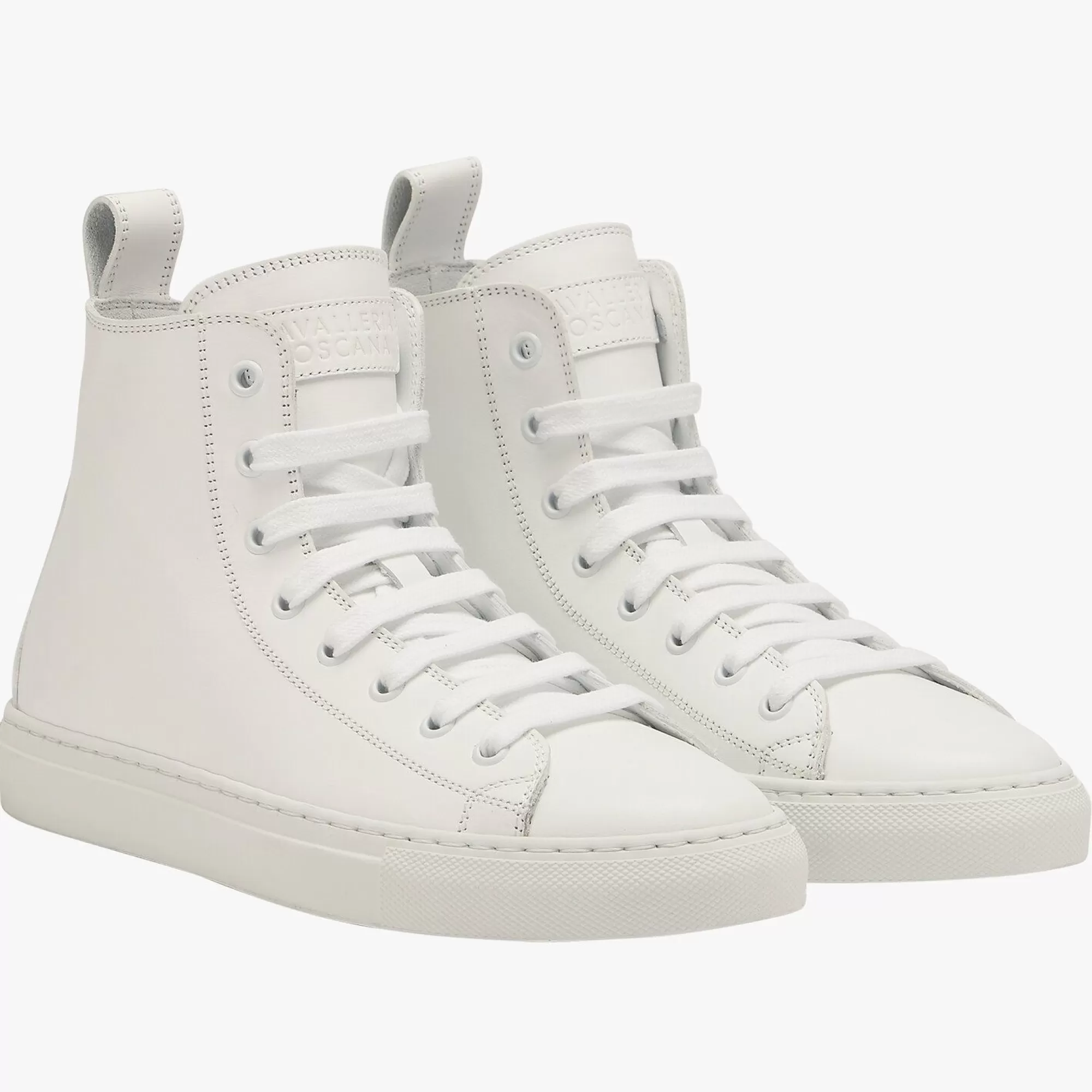 Cavalleria Toscana Sneaker High Top In Pelle Con Lacci> Accessori Lifestyle