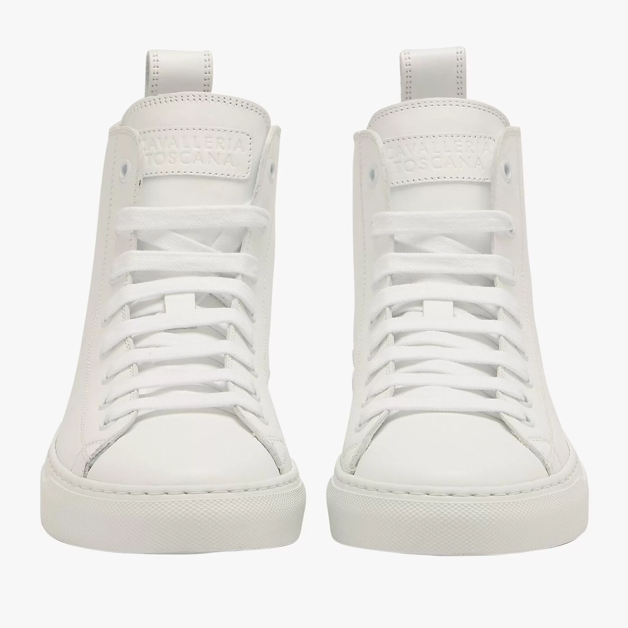 Cavalleria Toscana Sneaker High Top In Pelle Con Lacci> Accessori Lifestyle