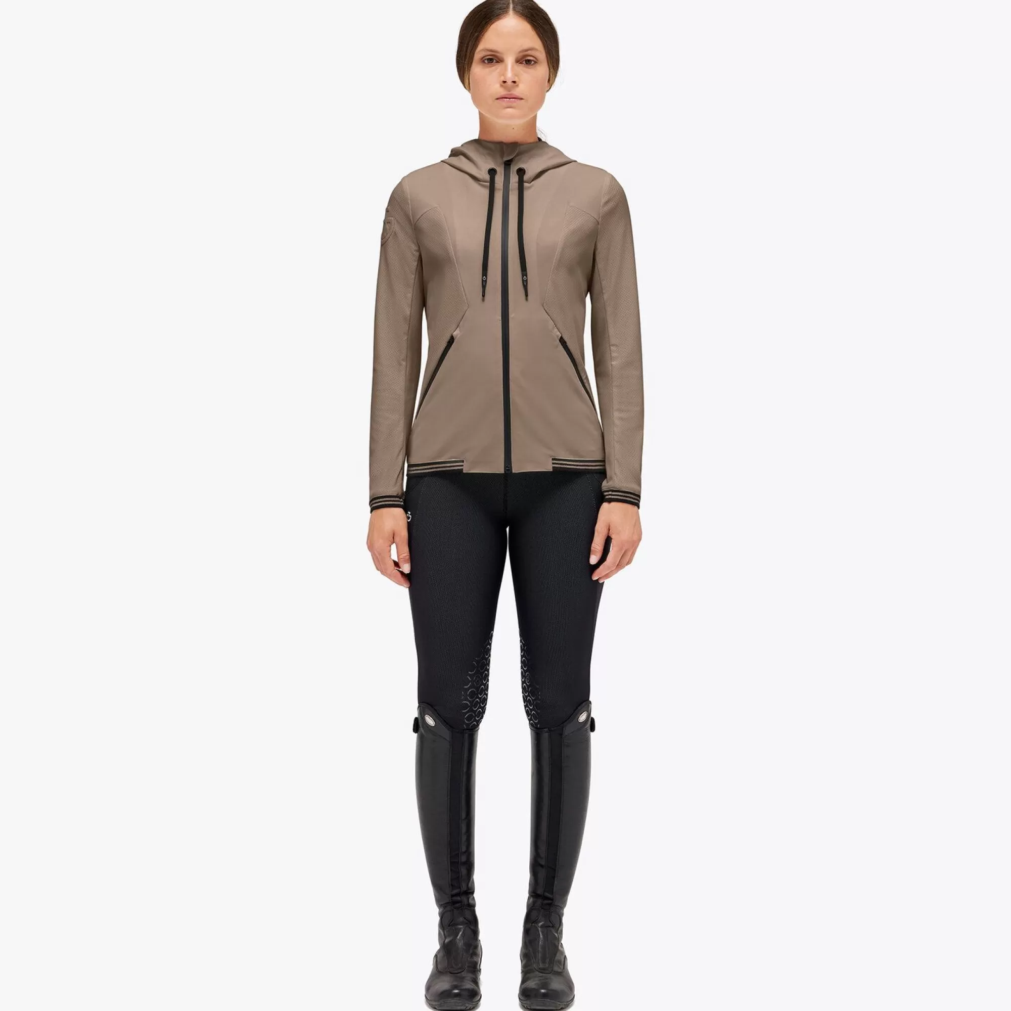 Cavalleria Toscana Softshell Con Cappuccio E Cerniera>Donna Softshell