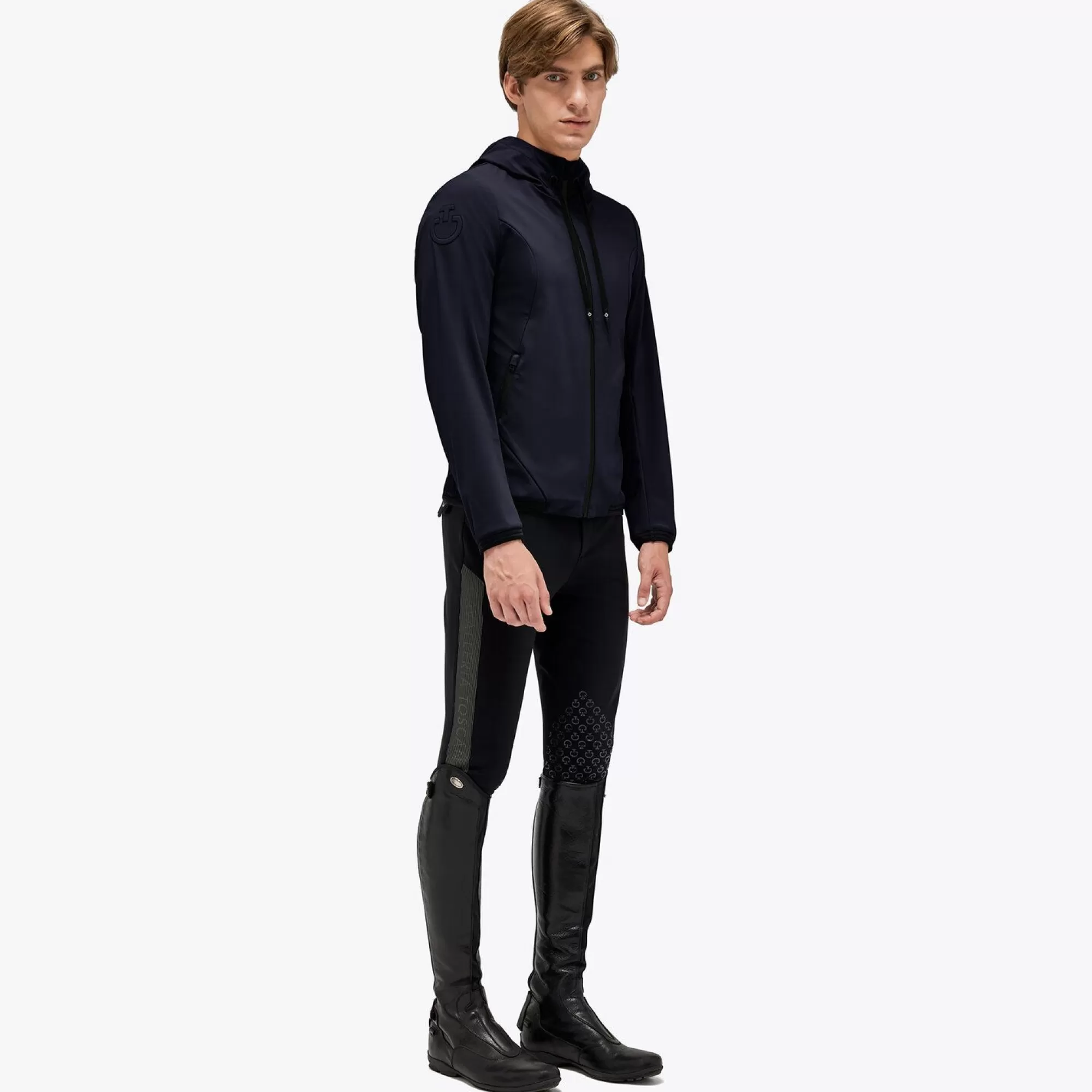 Cavalleria Toscana Softshell Con Cappuccio Uomo>Uomo Softshell