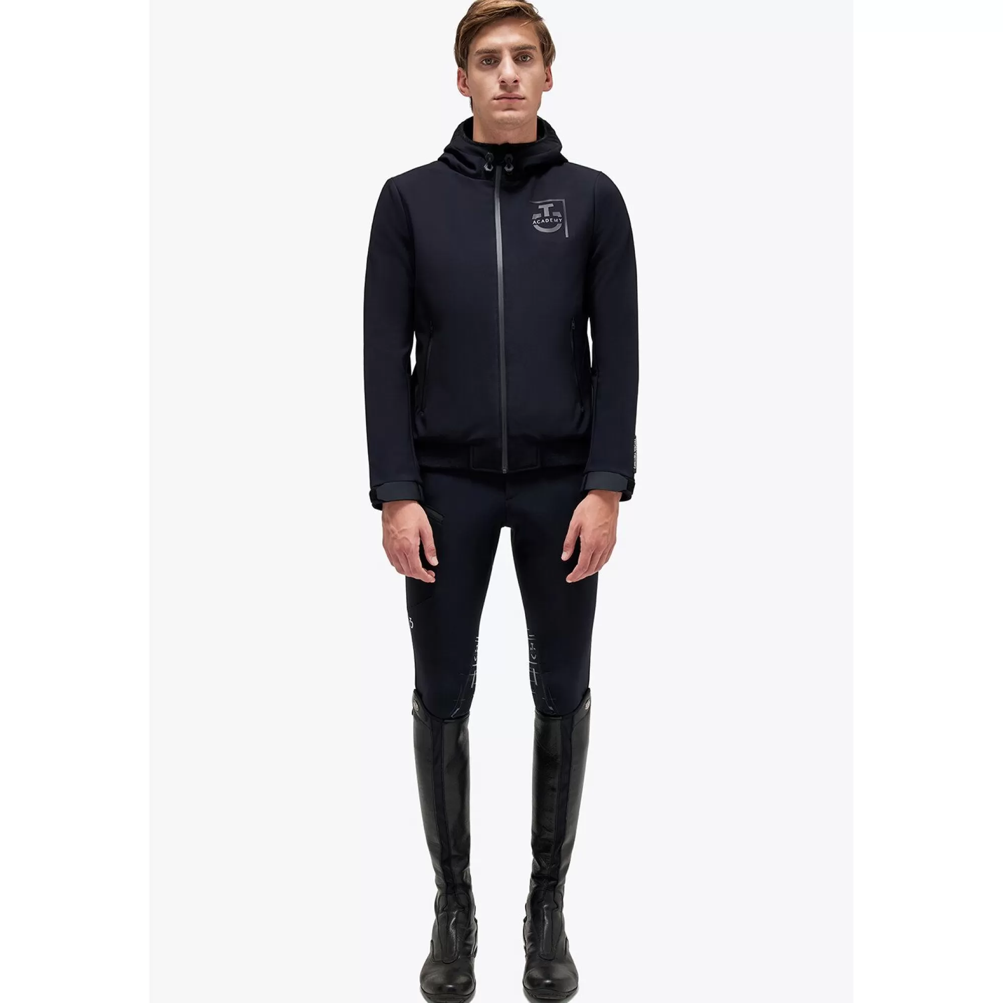 Cavalleria Toscana Softshell Uomo In Nylon Ct Academy>Uomo Softshell